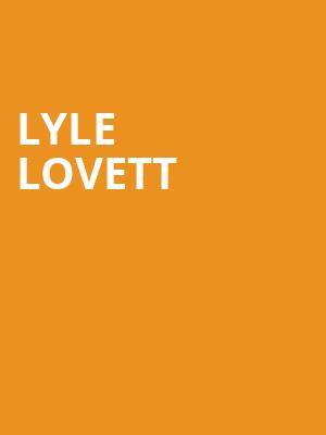 Lyle Lovett, Peace Concert Hall, Greenville