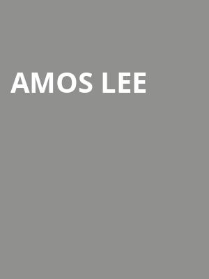 Amos Lee, Peace Concert Hall, Greenville